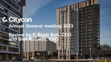 AGM 2023: Review by CEO and CFO